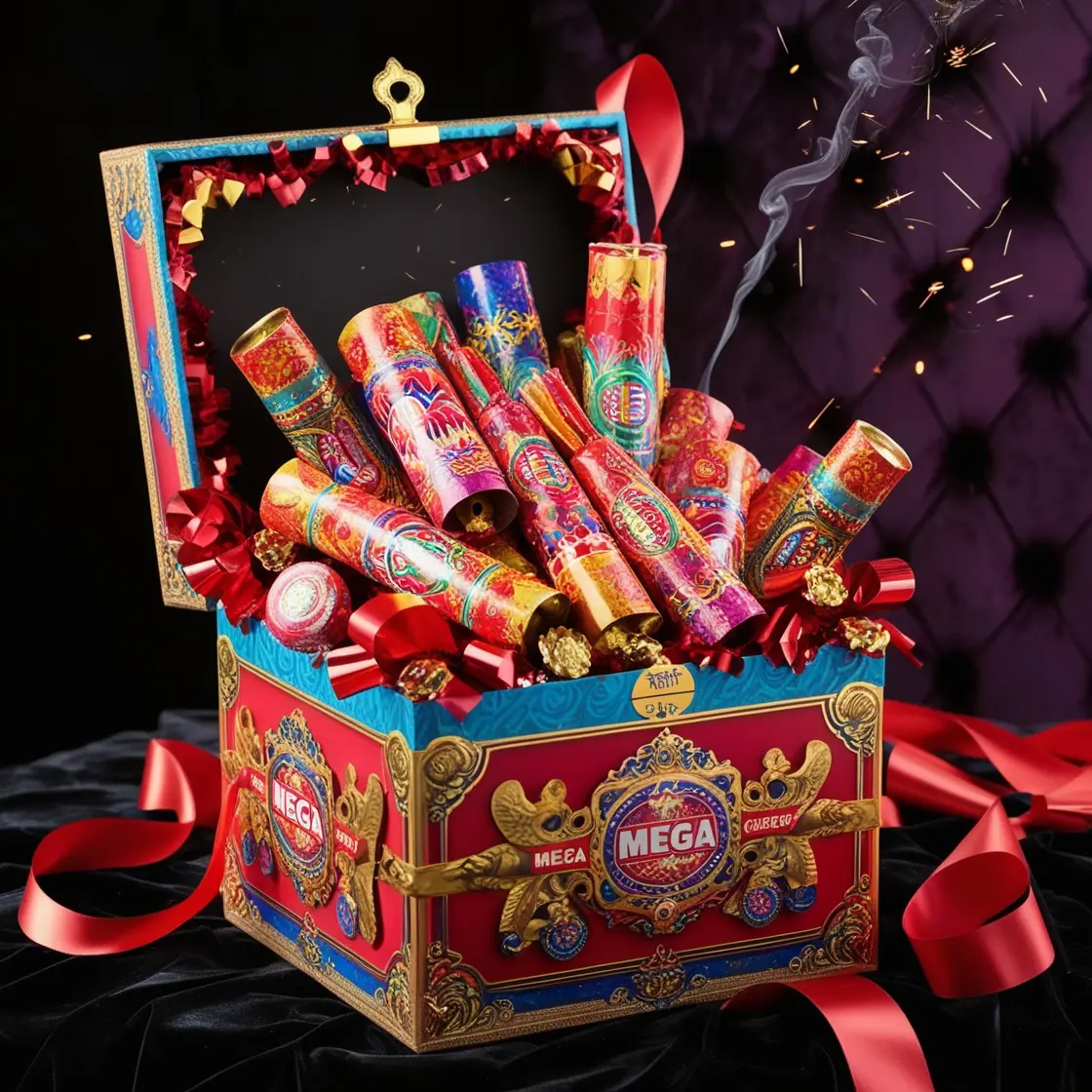 Product: Mega Crackers Box